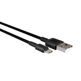  Дата-кабель USB 2.0A для Lightning 8-pin More choice K19i TPE 1м (Black) 