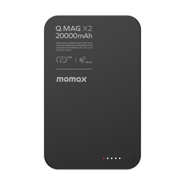  Power bank MOMAX IP133CND Q.Mag X2 (20000mAh) Magnetic Wireless Battery Pack Black 