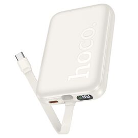  Аккумулятор внешний HOCO Q35, 10000мАч, PD20W, QC3.0, QI белый 