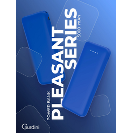  Внешний аккумулятор Gurdini Pleasant Series 5000mah Blue 