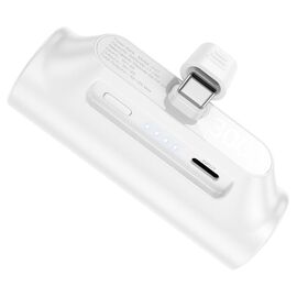  Аккумулятор внешний резервный HOCO J147 Prospero 3000mAh, разъём Type-C белый 