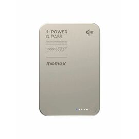  Внешний аккумулятор MOMAX IP168Q22D 1-Power Q.Pass2 10000mAh Magnetic wireless Battery Pack Black 