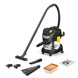  Строительный пылесос Karcher WD 4 S 1100Вт (1.628-262.0) уборка сухая/влажная черный 