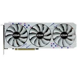 Видеокарта CBR RTX 3070Ti 8GB (VGA-STX3070TI-8G-RTL), GDDR6, 256BIT, 1575-1770Mhz, 290W (HDMI/3xDP) 