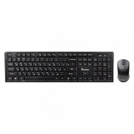  Клавиатура+мышь SMARTBUY 703AG (SBC703AGK) комплект беспроводной мультимедийный черный (1/10) 
