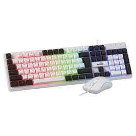  Kомплект клавиатура и мышь DeTech KM-227 White 