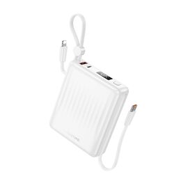  Аккумулятор внешний Borofone BJ70A Vigorous 15000mAh, PD20W/QC3.0/FCP/AFC белый 