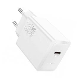  Зарядное устройство HOCO N70 Nuevo single port PD30W charger EU White 