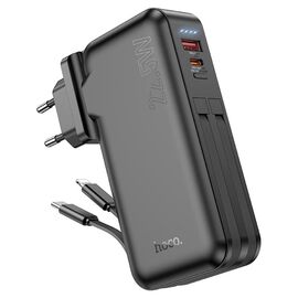  Аккумулятор внешний HOCO J126 Travel 10000mAh, PD/QC/FCP/AFC чёрный 