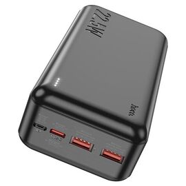  Аккумулятор внешний резервный HOCO J101В Astute 22.5W fully compatible 30000 mAh (чёрный) 