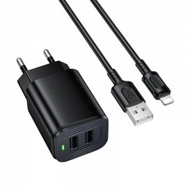  СЗУ Borofone BAS81A Lightning Black 