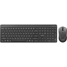  Комплект клавиатура и мышь Acer OCC502 (ZL.ACC11.00J) клав черный мышь черный USB беспроводная Multimedia 