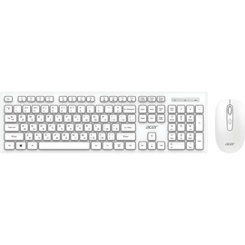  Комплект клавиатура и мышь Acer OCC503 (ZL.ACC11.00L) клав белый мышь белый USB беспроводная 