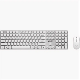  Комплект клавиатура и мышь MSI Forge K210 W RU Combo (S11-43RU310-Y92) White 