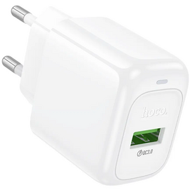  СЗУ HOCO CS52A Surplus single-port QC3.0 charger(EU) (белый) 