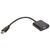  Конвертер HDMI-1.4a (папа) - D-SUB/VGA (мама) + Audio stereo (mini-jack 3.5 mm), кабель 15 см, 1920x1200(1080)@60Hz, Cablexpert A-HDMI-VGA-03 