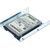  Кронштейн-салазки для HDD/SSD 2.5" в отсек 3.5" ПК, Gembird MF-321, металл 