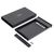  Корпус для HDD Gembird EE2-U3S-55, чёрный, 2.5", USB 3.0, SATA, алюминий 