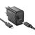  Адаптер Сетевой с кабелем Hoco CS22A Value PD Type-C 30W (Type-C/Lightning) (black) (222787) 