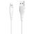  Кабель USB BOROFONE BX18 Optimal USB - Lightning, 2А, 1 м, белый 
