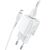  Сетевое зарядное устройство HOCO N8 Briar 2xUSB с Кабелем USB - Micro, 2.4A, 10.8W, белый 