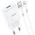  Сетевое зарядное устройство HOCO N9 Especial 1xUSB с Кабелем USB - Lightning, 2.1A, 10W, белый 