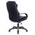  Кресло Бюрократ CH-839 Leather Black (CH-839/Black) эко.кожа черный 