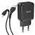  Сетевое зарядное устройство HOCO N7 Speedy 2xUSB с Кабелем USB - Lightning, 2.1A, 10W, черный 