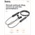  Наушники bluetooth HOCO ES65 sports BT (черный) 