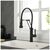  Смеситель Emar ЕСВ-7012 Black черный 