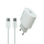  СЗУ 1Type-C 3.0A PD 25W быстрая зарядка для Type-C Type-C More choice NC65a (White) 
