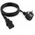  Кабель питания Cablexpert 1.8м, Schuko- C13, 6А, черный, с зазем. PC-186 