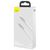  Дата-кабель Baseus Cafule Series Metal Data Cable Type-C to Type-C 100W 1m White 