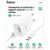  СЗУ HOCO C106A Leisure, 1USB + Type-C (EU) (белый) 