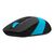  Мышь A4Tech Fstyler FG10S черный/синий оптич. 2000dpi silent беспров. USB для ноутбука 4but (FG10S B 