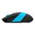  Мышь A4Tech Fstyler FG10S черный/синий оптич. 2000dpi silent беспров. USB для ноутбука 4but (FG10S B 