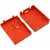  Корпус ACD RA183 red для микрокомпьютера Raspberry Pi 3 Red ABS Plastic Building Block case for Raspberry Pi 3 