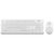  Клавиатура + мышь A4Tech Fstyler FG1012 клав:белый мышь:белый 