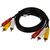  Кабель Perfeo R3102 3xRCA вилка - 3xRCA вилка 1м 