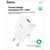  СЗУ HOCO C106A Leisure, 1USB + Micro (EU) (белый) 