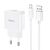  СЗУ HOCO C106A Leisure, 1USB + Micro (EU) (белый) 