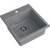  Кухонная мойка GRANFEST Urban 245 dark gray 