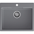  Кухонная мойка GRANFEST Urban 658 dark gray 