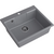  Кухонная мойка GRANFEST Urban 658 dark gray 