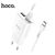  СЗУ 2USB 2.4A для Type-C Hoco C88A 1м (White) 