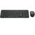  Комплект клавиатура и мышь Logitech MK250 Wireless Compact Bluetooth Combo Graphite 920-013853 