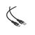  Дата-кабель ACEFAST AF-C11-04-BK USB-A To USB-C Magnetic Charging Data Cable 1,2m Black 