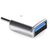  Переходник iNeez 916594 OTG Type-C to USB Silver 