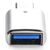  Переходник iNeez 916594 OTG Type-C to USB Silver 