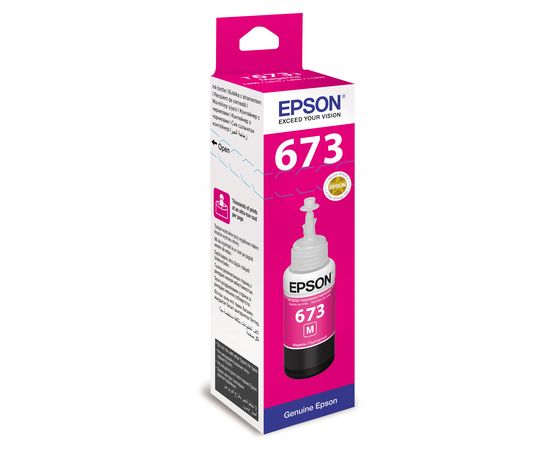  Чернила Epson L800/L1800/L810/L850 (О) C13T67334A, Magenta, 70ml 